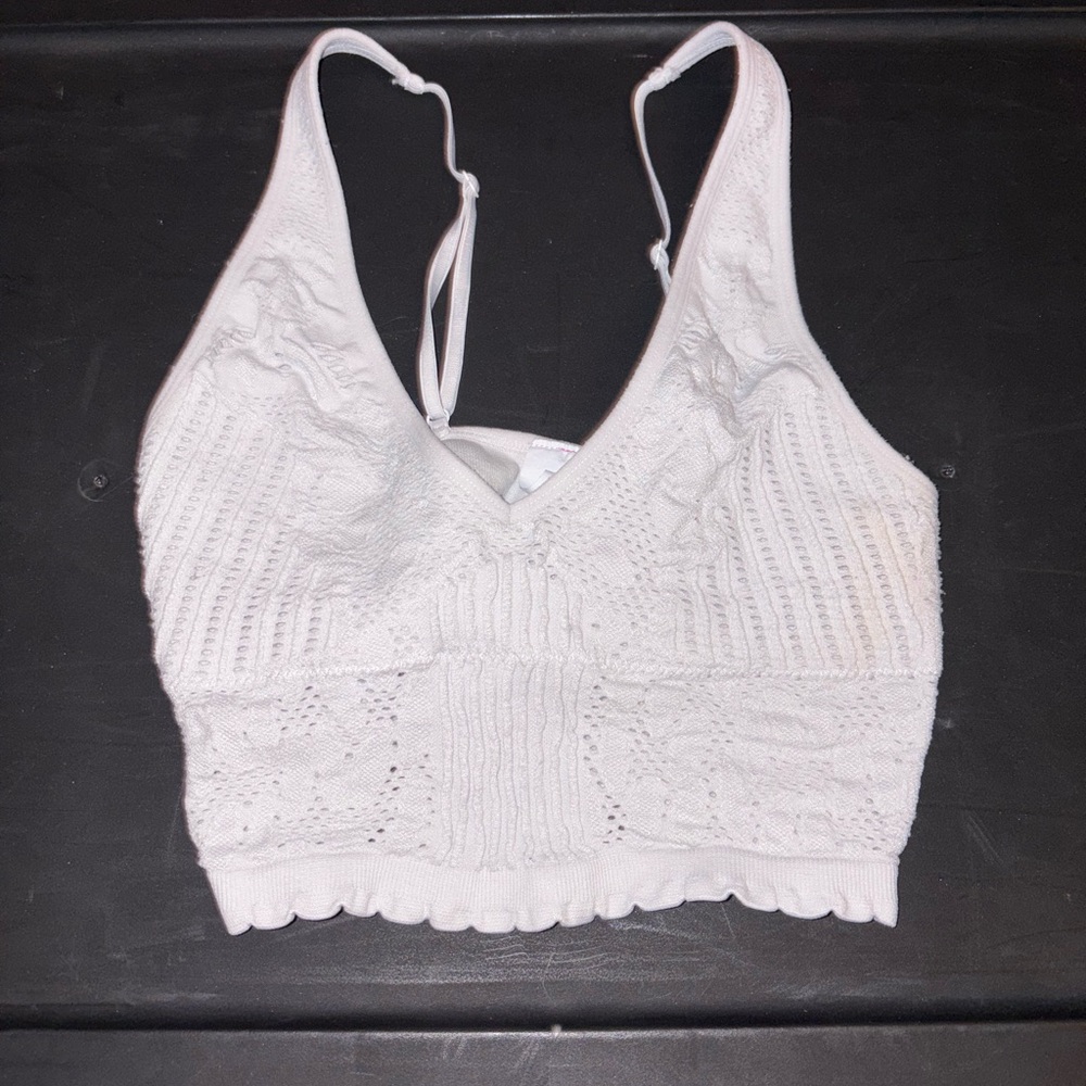 White Crop Top